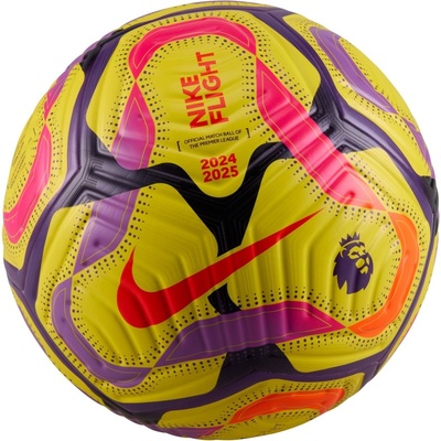 Nike Футболна топка Nike Premier League Pro Flight Football - EPL 2024-25 Yellow/Purple