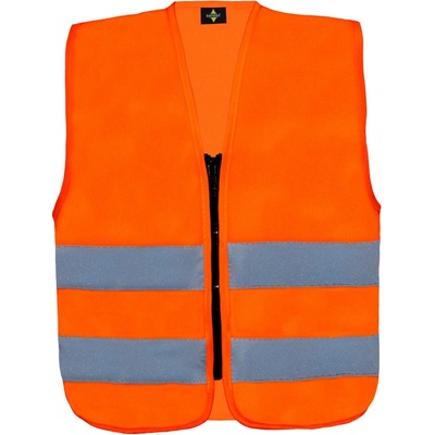 Korntex vesta KWRX Aalborg bezpečnostní dětská reflexní hi vis oran oranžová fluorescent
