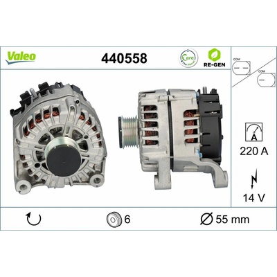 Alternátor VALEO 440558