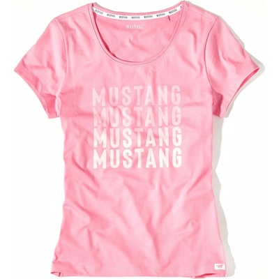MUSTANG Dámske ružové tričko ROSI