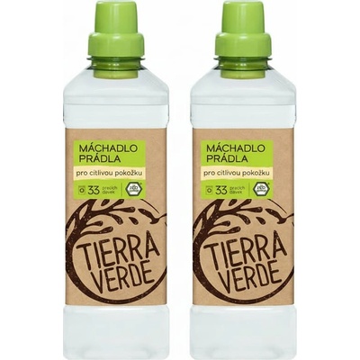 TIERRA VERDE Duopack Máchadlo prádla pro citlivou pokožku 2026 2 x 1 l