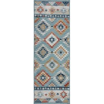 Flair Rugs Синя външна пътека 80x230 cm Avery Blue - Flair Rugs (503119376976)