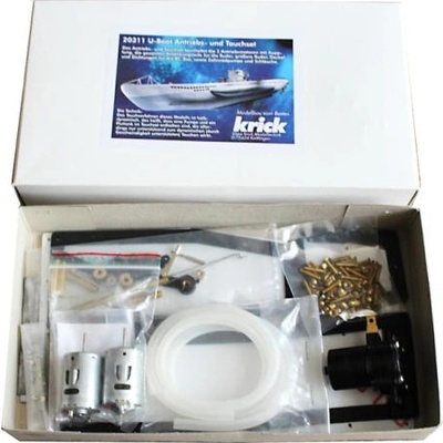 Krick Modelltechnik Крик Подводница U-Boot Тип VII - комплект потапяне + задвижване