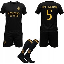 ShopJK Dětský fotbalový dres s podkolenkami Bellingham Real Madrid