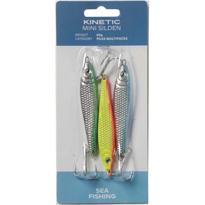 Kinetic Pilker Mini Silden 60 g Mix 3ks