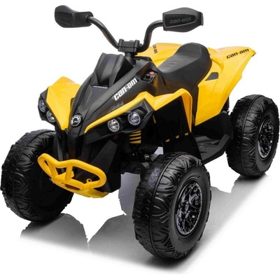 Beneo elektrická čtyřkolka Can-am žlutá – Zbozi.Blesk.cz