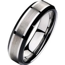Nubis Wolframový prsten šíře 7 mm NWF1014 7