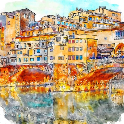 Fedkolor Картина 90x90 cm Florence - Fedkolor (RY_32_90x90)