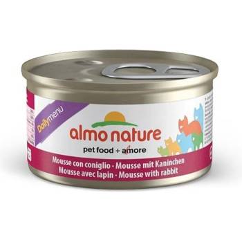 Almo Nature Daily Menu Pěna s králíkem 6 x 85 g