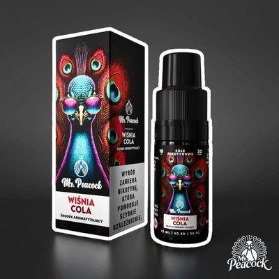 Mr. Peacock Salt Třešeň Cola 10 ml 20 mg