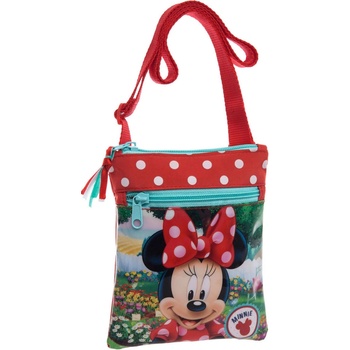 Joummabags Taštička na krk velká Minnie zahradnice 15,5x17,5 cm