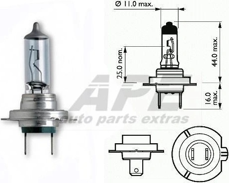 Mannol Basic H7 PX26d 12V 55W