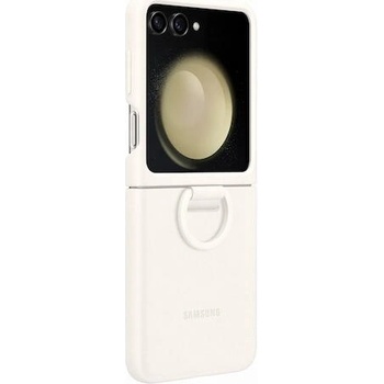 Image 1 of Samsung Galaxy Z Flip5 silicone cover cream (EF-PF731TUEGWW)