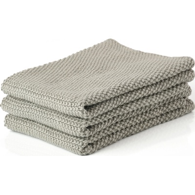 Zone Denmark Кърпи за кухня Zone светлосиви 3 бр (29084)