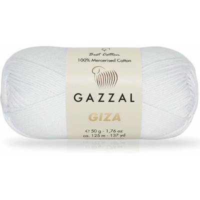 Gazzal Příze Giza 2450 bílá