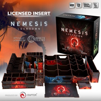 e-Raptor Nemesis Lockdown Core Box UV Print insert