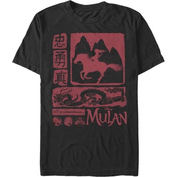 ZOOT. Fan Черна мъжка тениска Disney Mulan Block ZOOT. Fan | Cheren | МЪЖЕ | L