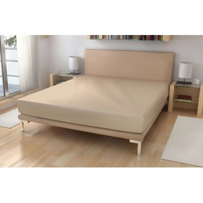 Polášek Exclusive micro Mikroplyš prostěradlo Bílé káva Polyester 60x120