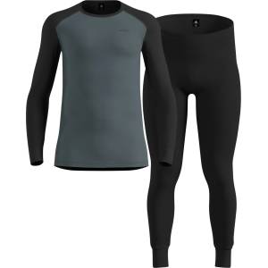 Odlo Синтетично термобельо Odlo Active Warm Special Set Synthetic base layer - Black / Stormy Weather (014-2550-0312)