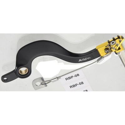 ACCEL páka nožní brzdy SUZUKI RMZ 450 08-13 barva zlatá