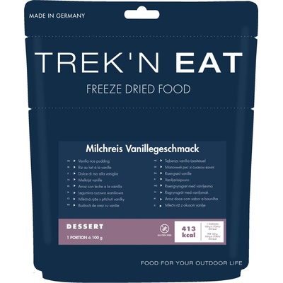Trek'n eat Mliečna ryža vanilka 100 g