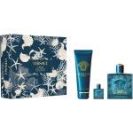 Versace Eros Eau de Parfum Комплект (EDP 100ml + EDP 5ml + SG 150ml) за Мъже