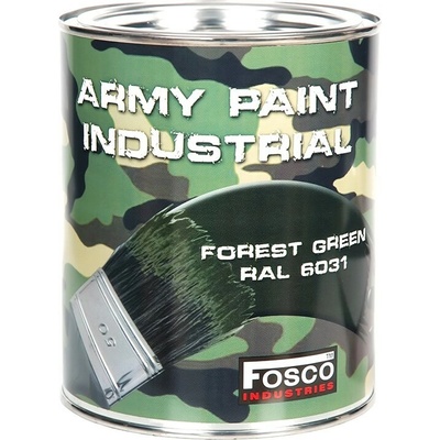 FOSCO Farba ARMY náterová 1l RAL 6031 ZELENÁ LESNÁ