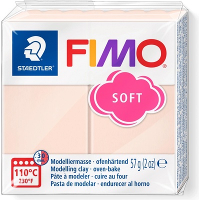 FIMO Полимерна глина Staedtler Fimo Soft, 57 g, телес 43 (21895-А-ТЕЛЕСЕН)