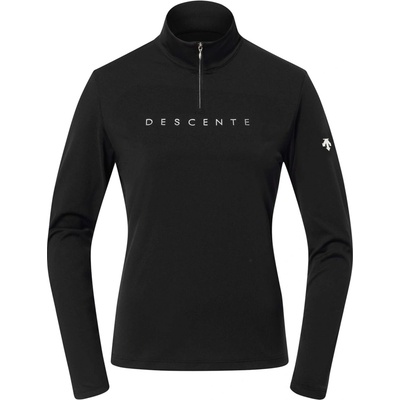 Descente Women's Chest Logo T-Neck BK00