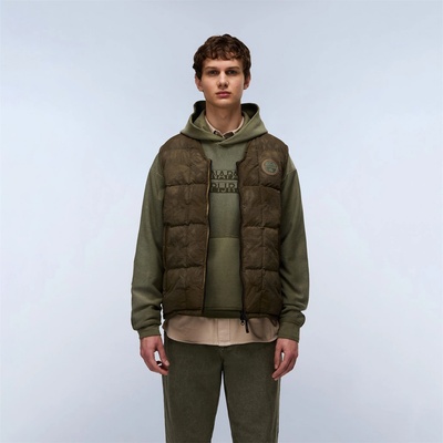 NAPAPIJRI Елек NAPAPIJRI Men's Vajolet Quilted Gilet - Tea Leaf