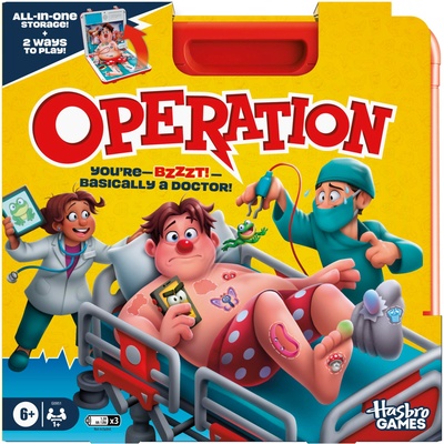 Hasbro Настолна игра Operation (2025 Refresh) - Детска (G0951102)