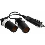 Goobay Gembird Cigarette Lighter Socket Splitter 2 Sockets 20cm (11766)