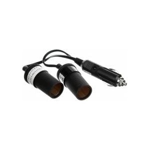 Goobay Gembird Cigarette Lighter Socket Splitter 2 Sockets 20cm (11766)