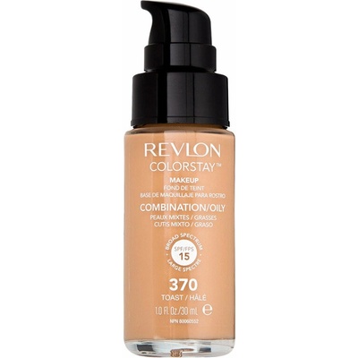 Revlon Cosmetics ColorStay dlhotrvajúci zmatňujúci make-up pre mastnú a zmiešanú pleť 370 Toast 30 ml
