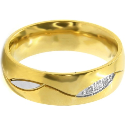 Bruno Dámský prsten VLNKA GOLD S2880