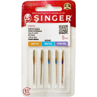 Singer КОМПЛЕКТ 5БР. ИГЛИ ЗА ТРИКОТАЖ (7393033110185)