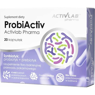 Activlab Pharma ProbiActiv Synbiotic 20 kapsúl