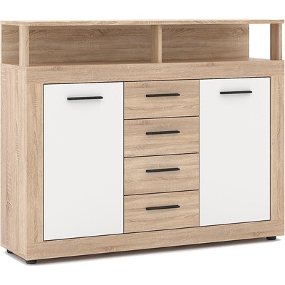 Wipmeb Sp. z o. o Комод runa дъб сонома/бял (wm0012)