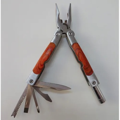 Мултифункционални сгъваеми клещи с фенерче