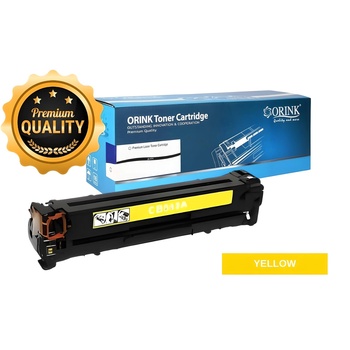 Compatible Тонер Касета - PREMIUM QUALITY - HP 125A / CB542A / Cartridge 716 / Cartridge 731 YELLOW