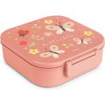 Miniland Детска кутия за храна Miniland - Butterfly, 4 отделения, 1200 ml (89698)