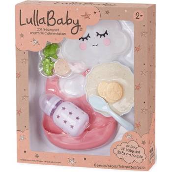 Battat Игрален комплект Battat Lulla Baby - Аксесоари за хранене на кукла, 10 части (BTBAB7624)