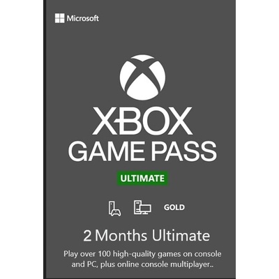Microsoft Xbox Game Pass členství 2 měsíce
