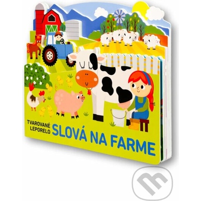 Slová na farme - Tvarované leporelo