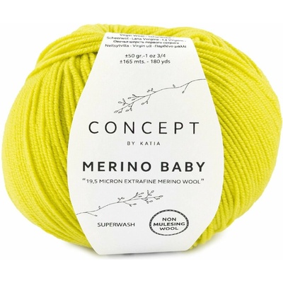Katia Merino Baby Farba: 154 - Luminous green