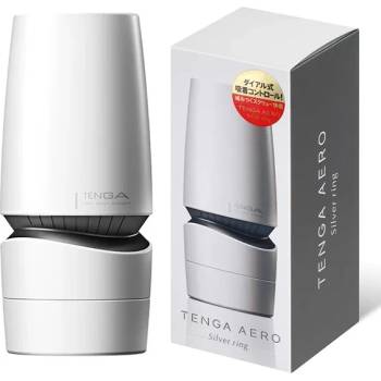 Image 1 of Аеро мастурбатор с 10 нива на стимулация - Tenga Aero Silver Ring (TENGA00172)