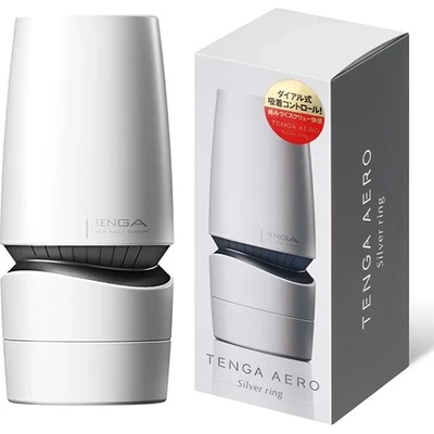 Аеро мастурбатор с 10 нива на стимулация - Tenga Aero Silver Ring (TENGA00172)