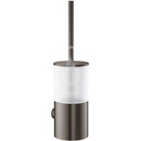 GROHE Atrio Souprava na čištění toalety, sklo kartáčovaný Hard Graphite 40314AL3