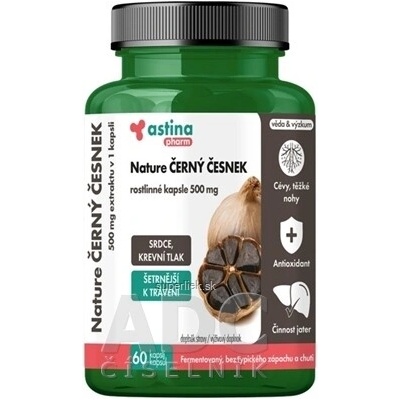 Astina Pharm Nature ČIERNÝ CESNAK 60 kapsúl