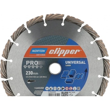 Norton clipper Diamantový kotouč 230 x 22,23 mm 70184603038